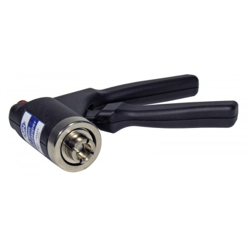 Decapping tool for 11 mm aluminum caps, manual, ergonomic